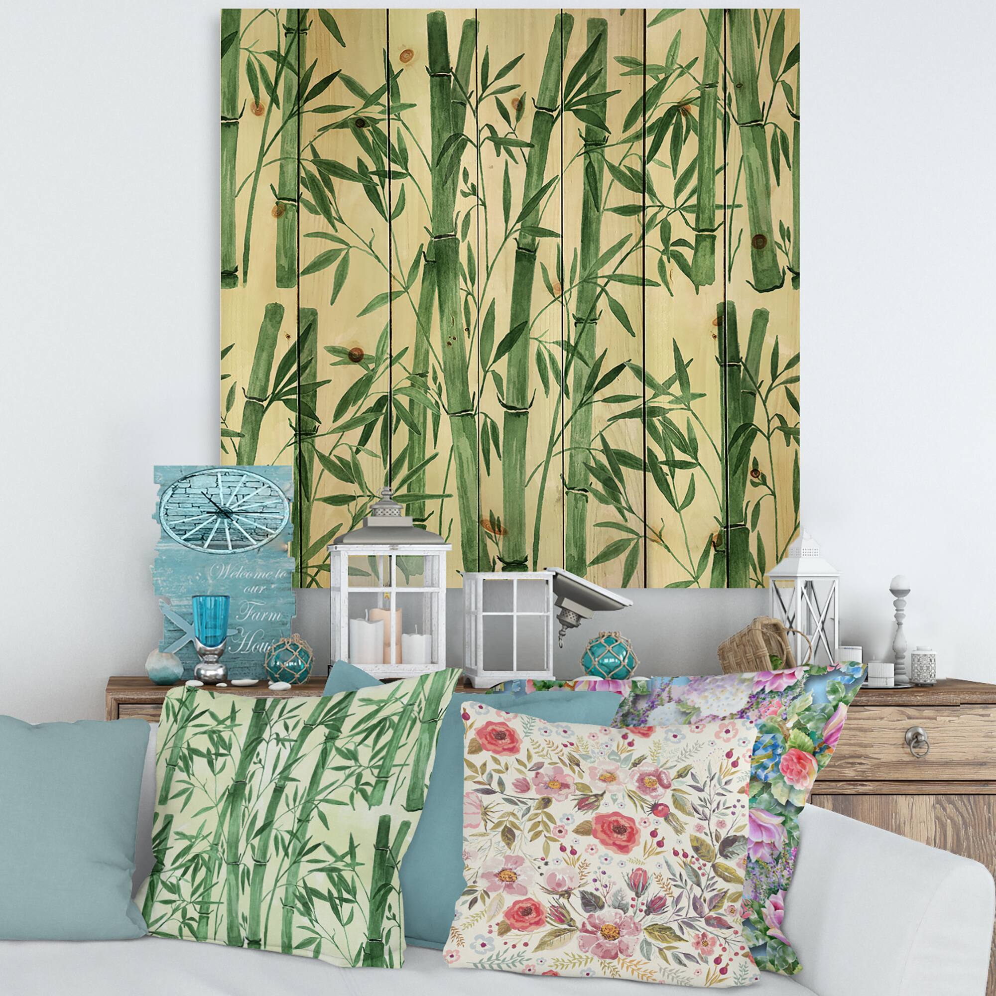 Designart - Bamboo Branches In The Forest I